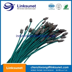 China USB de UL94 V - 0 - la haz de cables del inyector del enchufe del MIC 5PIN modificó el molde para requisitos particulares proveedor