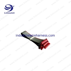 China Arnés de cable del conector de cable plano de 9 Pin con arreglo para requisitos particulares de la aduana del certificado de la UL/de ROSH proveedor