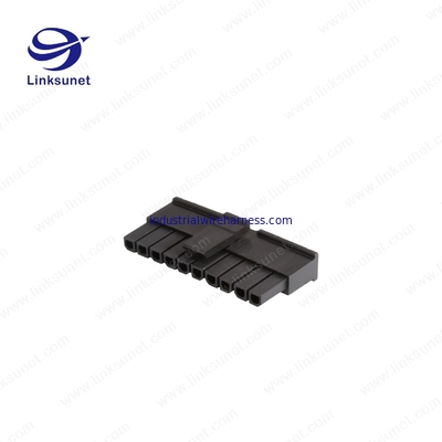 Black Male Female Wire Connectors 43645 - 0500 MOLEX Crimp Connector Housing