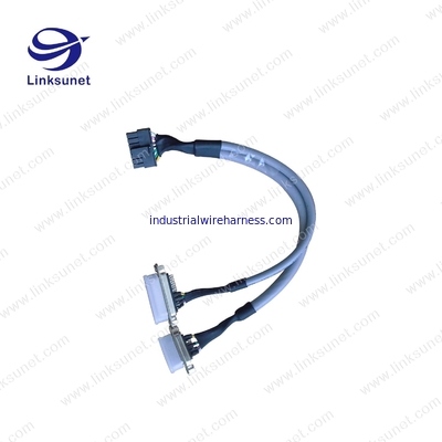 MOLEX Receptacle PVC BK 43025 - 1400 and D SUB 15 PIN / 9 PIN Wiring Harness