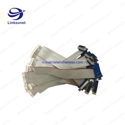 1.27MM PICH UL2651 - 28AWG JST IDC Connectors Ribbon Cable Gray PVC