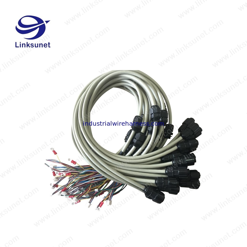 Screw LED Injector Wiring Harness 180 Degrees TVR 1.25 - 5 Ring Solder Terminal Connectors