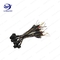 Prenda impermeable multifilar del arnés de cable Ip67 del conector del bk PA6 con el tipo del Usb 2,0 un panel proveedor