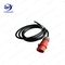 del conector rojo del enchufe MN3501 de 5PIN PE IP44 arnés de cable industrial impermeable/azul proveedor