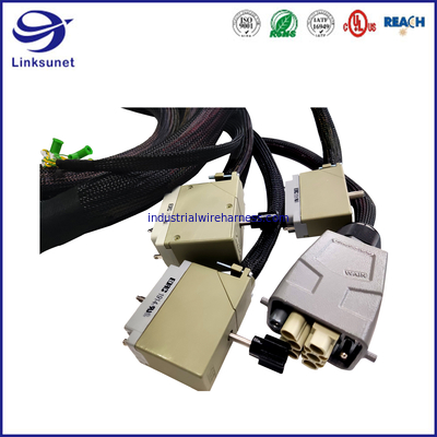 Calidad actual de la echada de 516 series 3.81m m, buena grande y estante y conectores modificados para requisitos particulares del panel para el arnés de cable