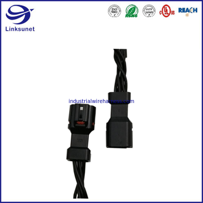 Varón resistente rectangular Pin Wire Harness de los conectores de agua de Df62W para el proceso modificado para requisitos particulares
