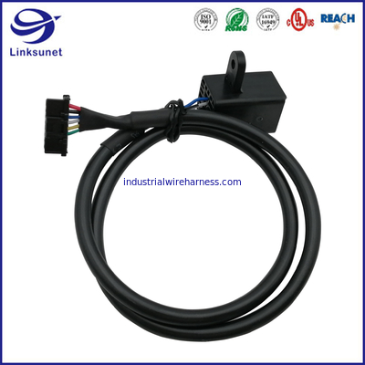 Línea marca 368191-2 del radar del automóvil de la original 505151 8 conectores del receptáculo de la echada del PIN 2.00m m con la haz de cables